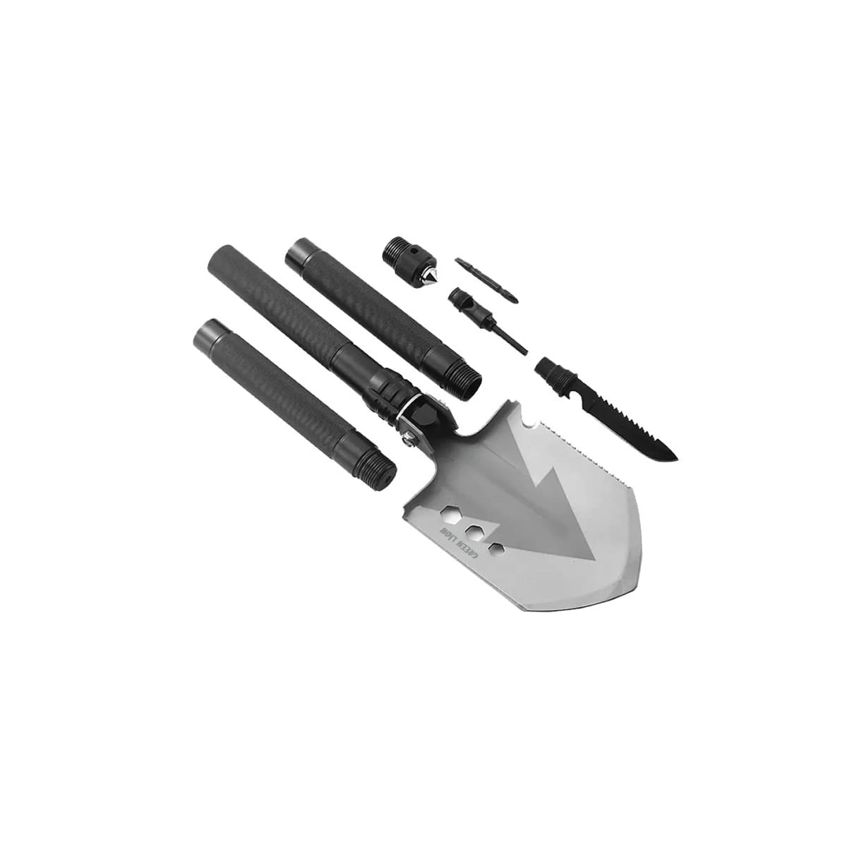 بیل چندکاره و تاشو Multi Shovel (۱۴ ابزار) گرین لاین — تصویر ۲