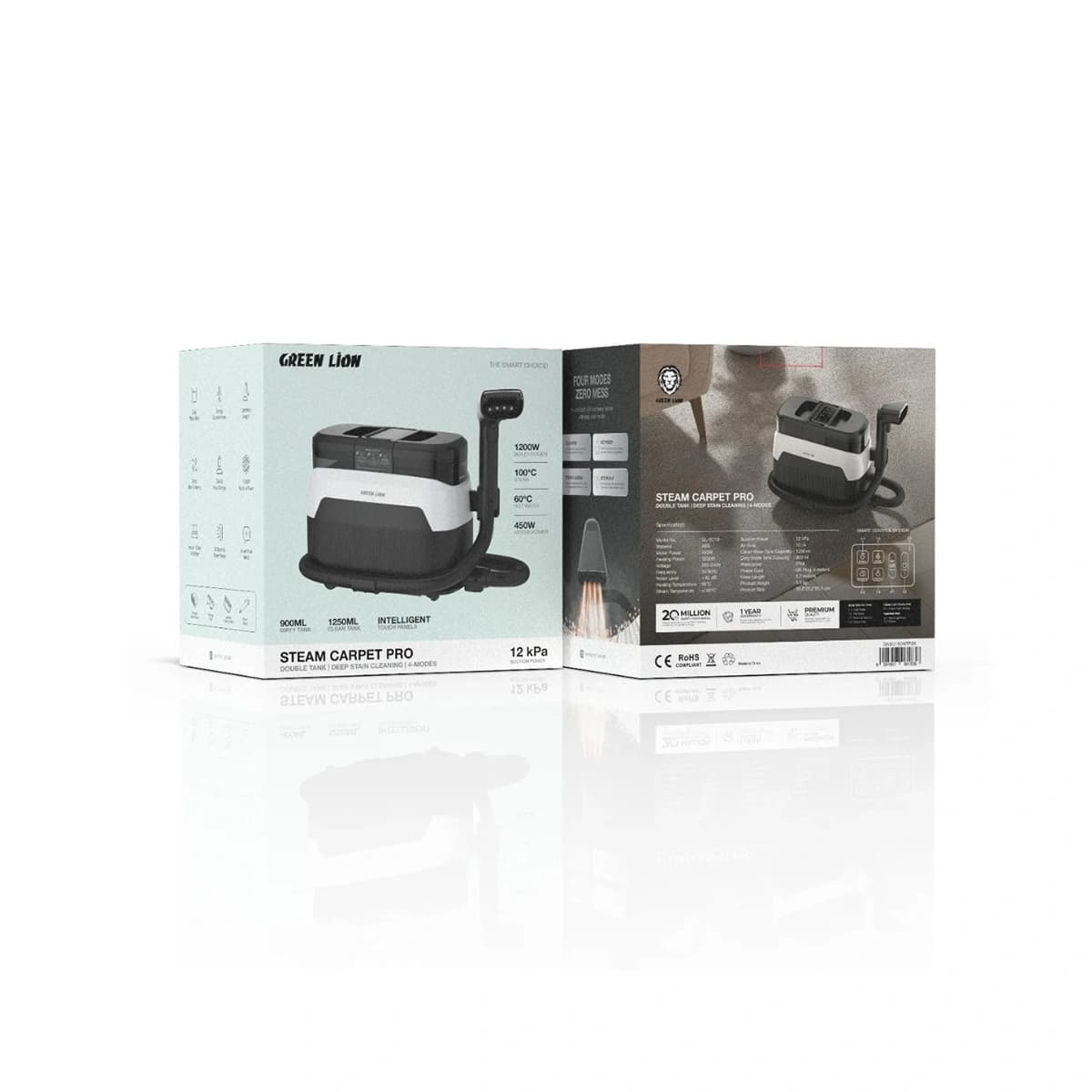 فرش‌شوی و بخارشوی Steam Carpet Pro گرین لاین — تصویر ۵
