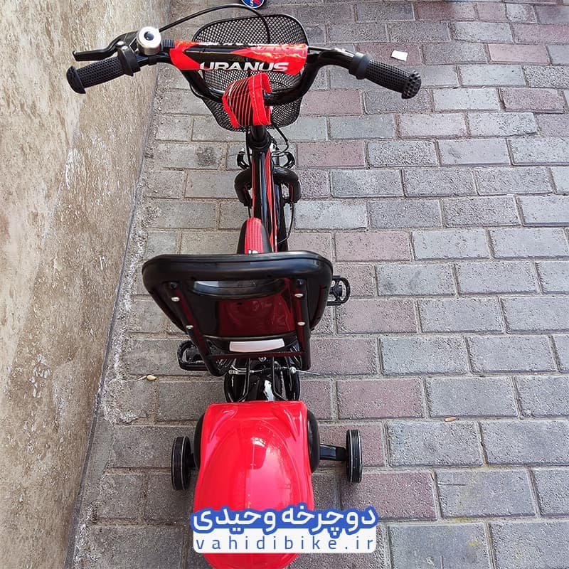 دوچرخه 12 المپیا مدل 102B | مشکی قرمز — تصویر ۶