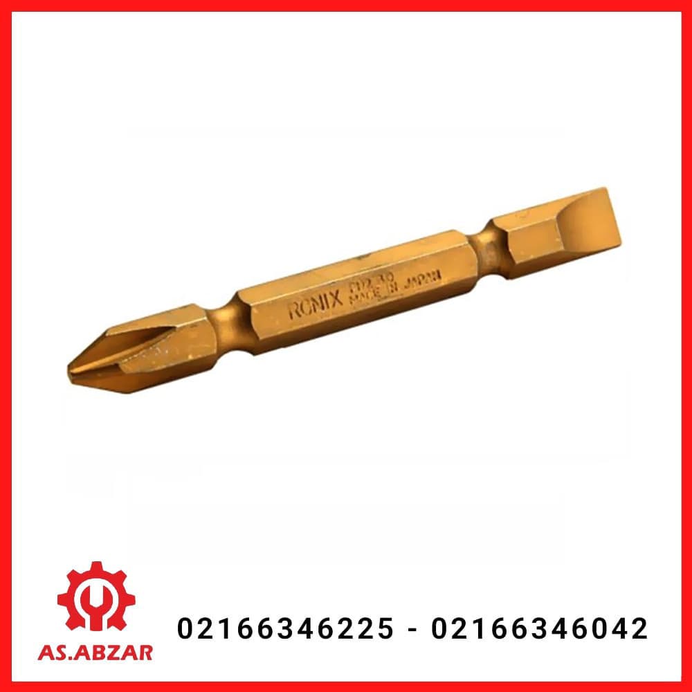 سر پیچ گوشتی تیتانیوم یک سر چهار سو یک سر دو سو رونیکس مدل 5410