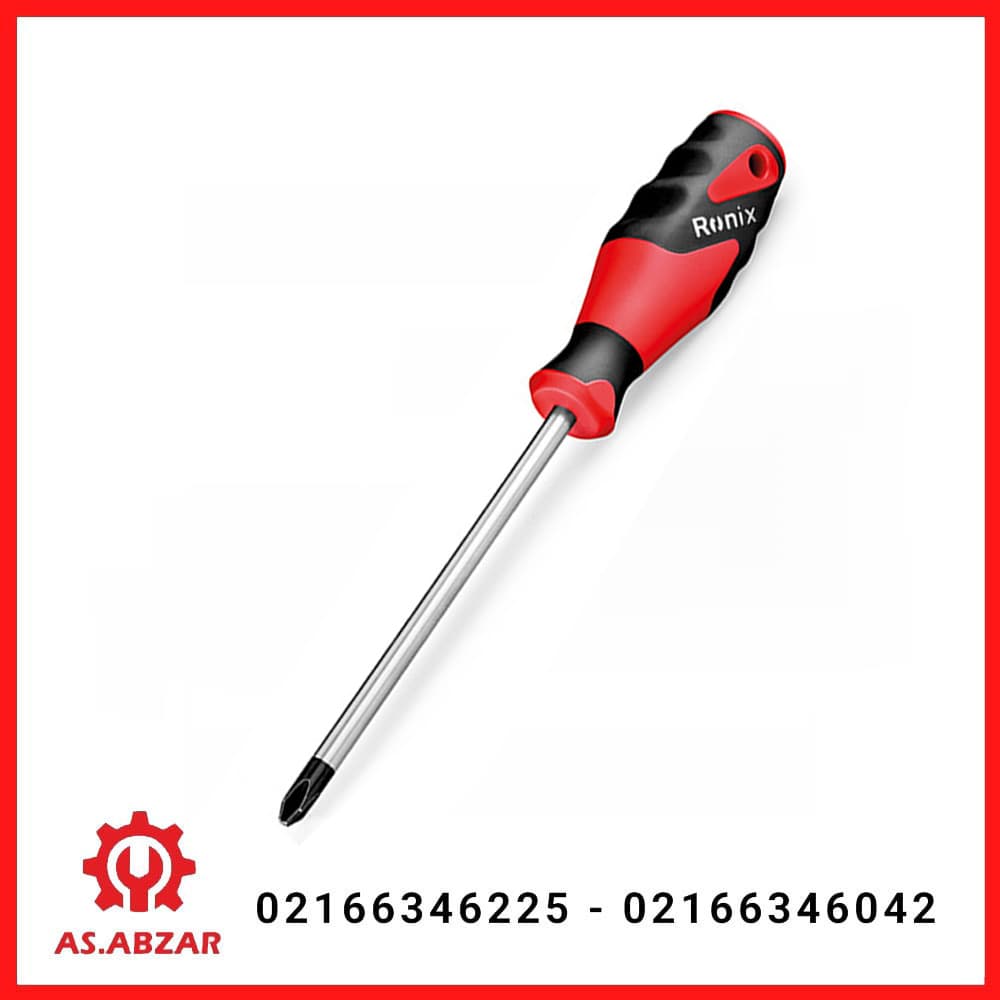 پیچگوشتی تکی 150*8 چهارسو دسته TPR رونیکس مدل 2885