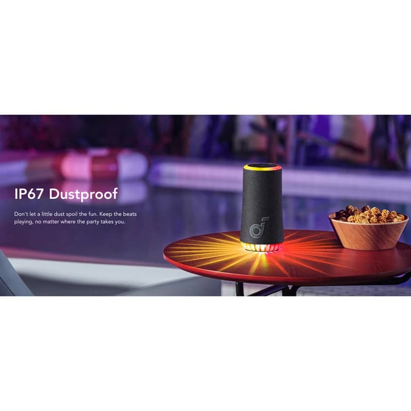 اسپیکر بلوتوثی انکر مدل Glow A3166 — تصویر ۳