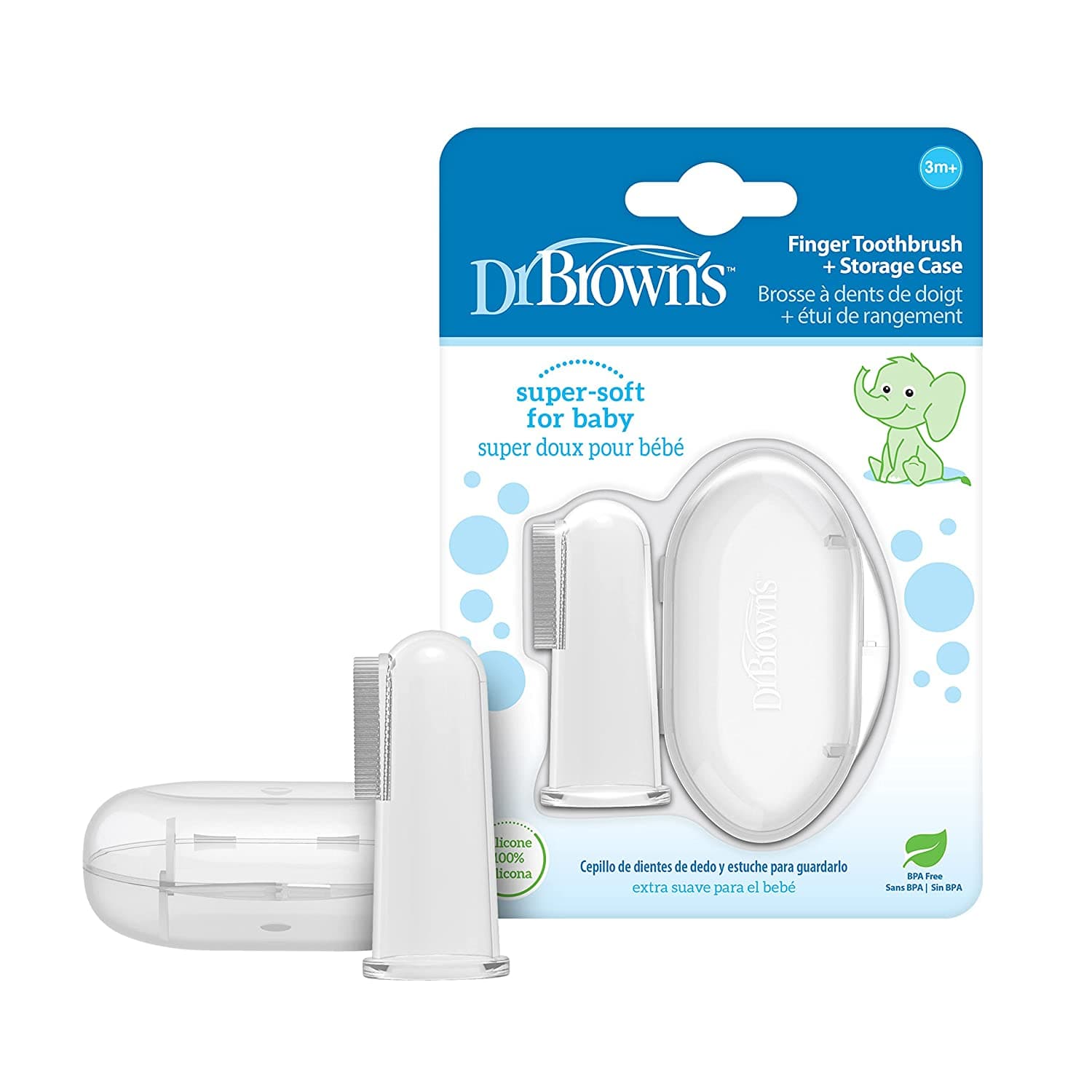 مسواک انگشتی قاب دار dr browns — تصویر ۸