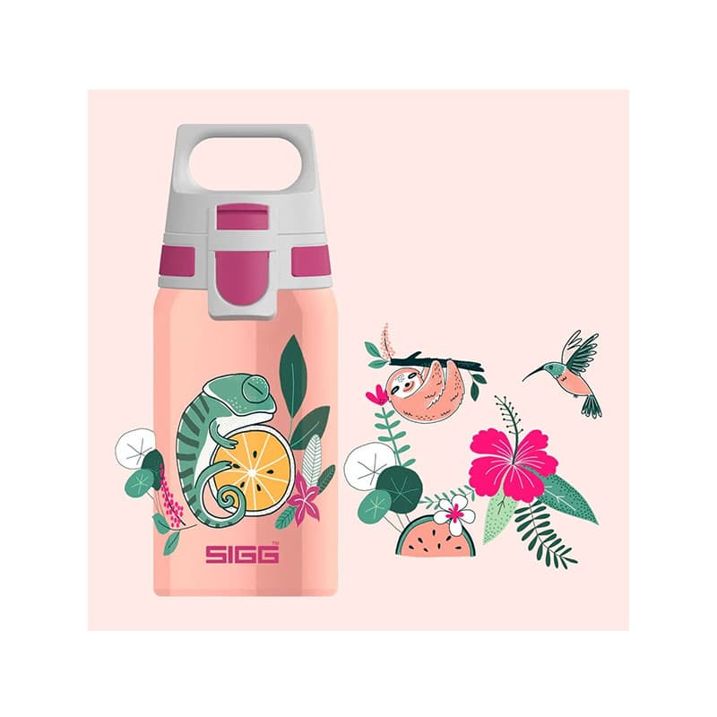 قمقمه سیگ مدل فلورا – Sigg Shield One Flora 0.5 L — تصویر ۳