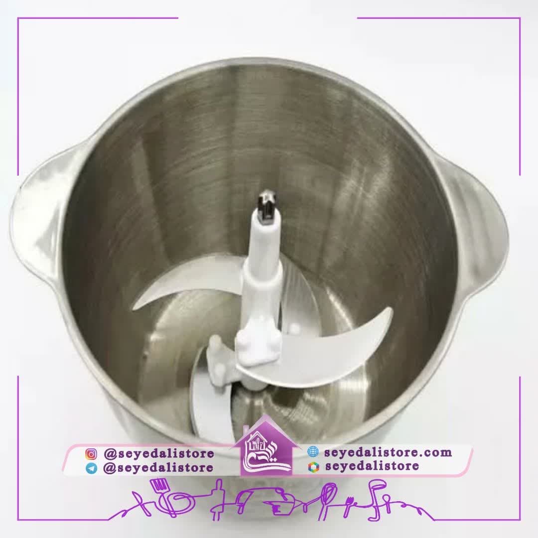خردکن کوکینگ استیل 3 لیتری 1500 وات — تصویر ۵