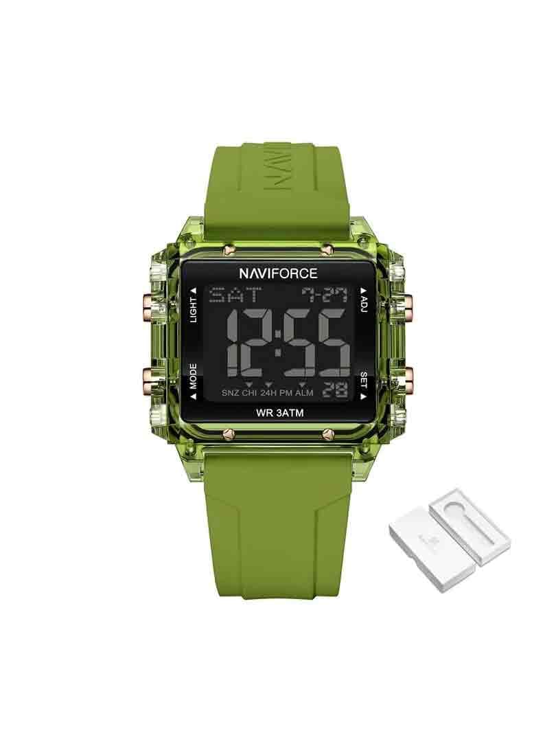 ساعت مچی دیجیتالی زنانه نیوی فورس Naviforce NF 7101 GN/GN