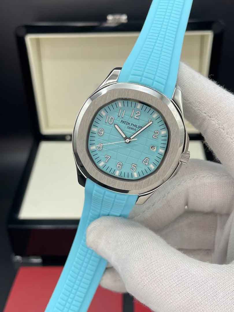 ساعت مچی مردانه پتک فیلیپ آکوانات Patek Philippe Aquanaut tiffany the SELVIR