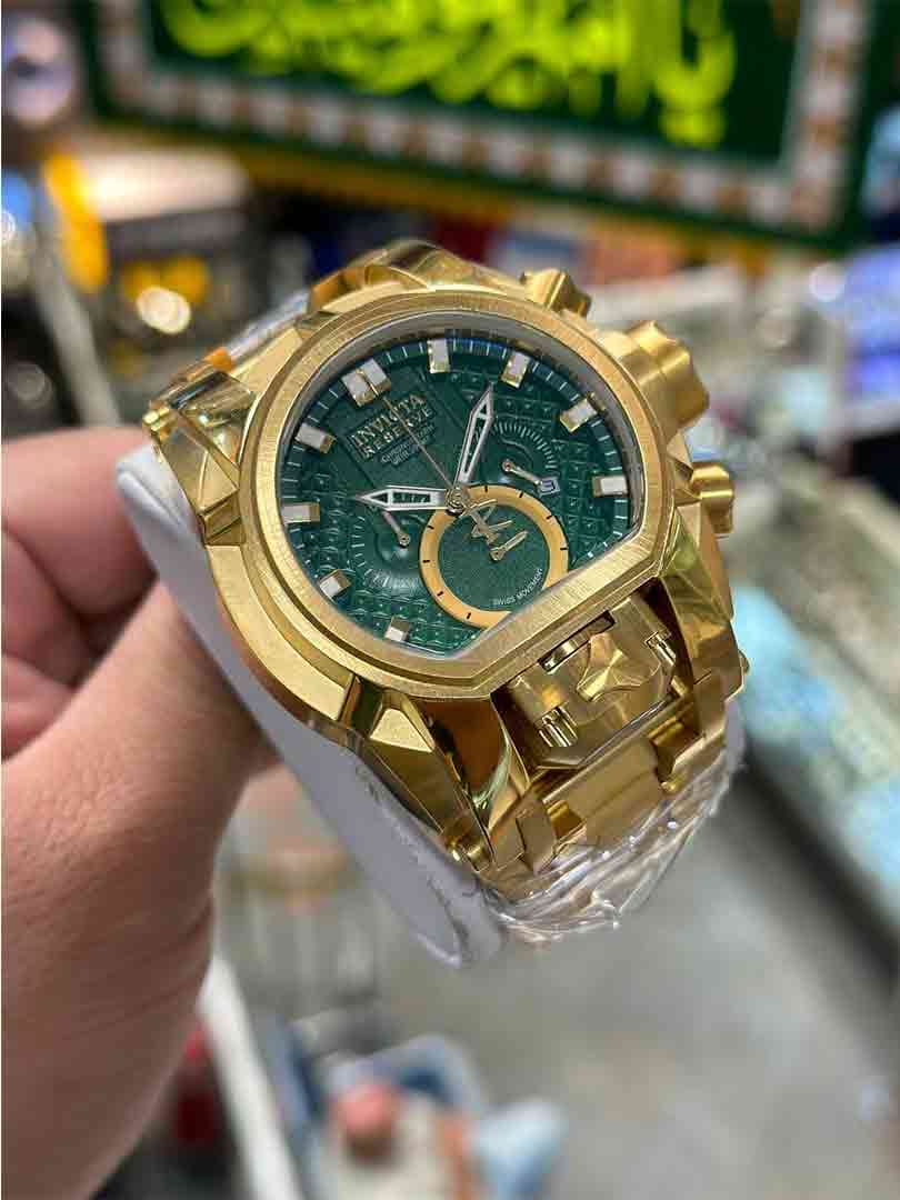 ساعت مچی مردانه اینویکتا مشکی صفحه مشکی مدل INVICTA ZEUS 25208 B-BLACk