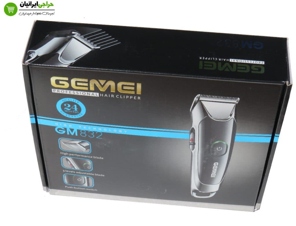 ماشین اصلاح جیمی مدل GEMEI GM-832 — تصویر ۱۱