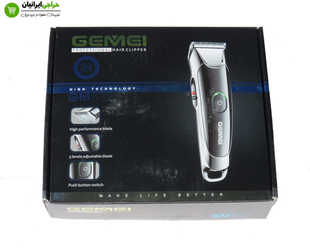 ماشین اصلاح جیمی مدل GEMEI GM-832 — تصویر ۴