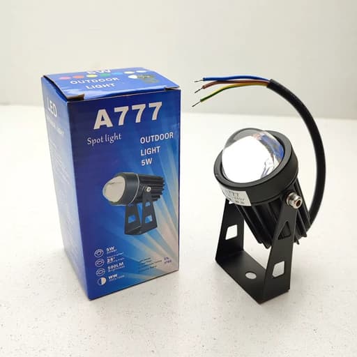 چراغ جت لایت 5 وات مدل a777 IP65 بسته 2 عددی — تصویر ۸