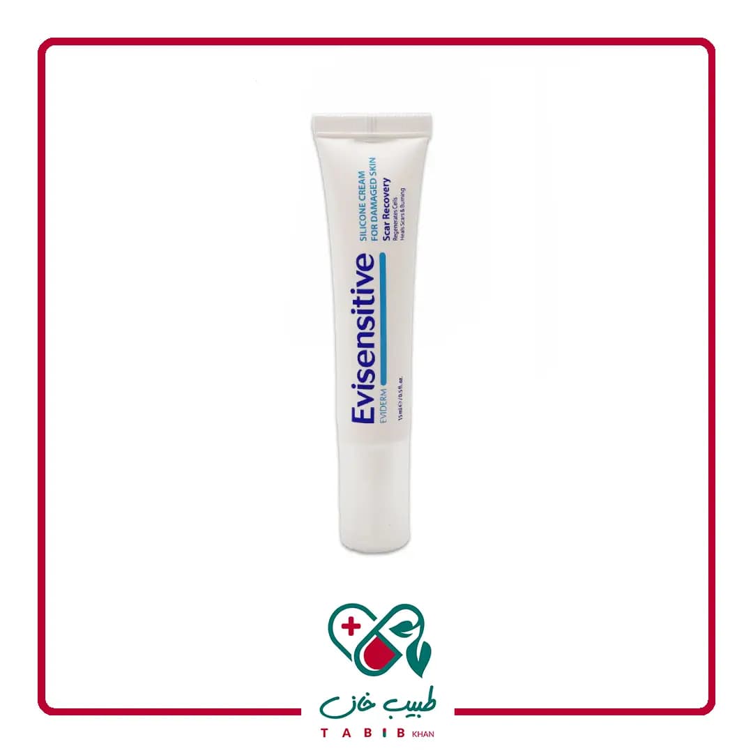 کرم سیلیکونی اوی سنسیتیو اویدرم 15 میلی لیتر/Eviderm Evisensitive Silicone Cream — تصویر ۵