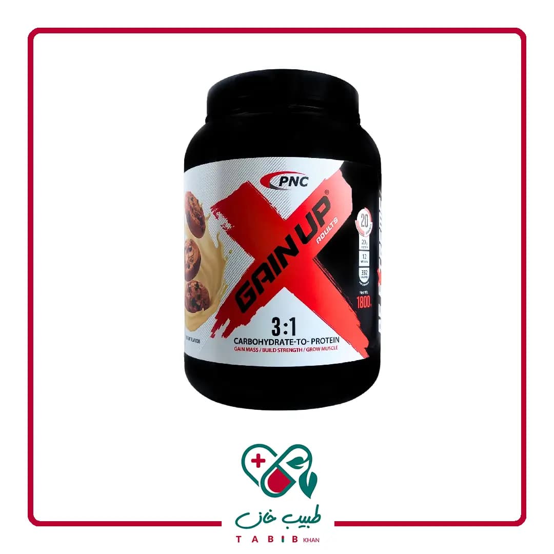 پودر گین آپ طعم بیسکویت بزرگسالان کارن 1800 گرمی/Karen Gain Up Hard Gainer 1800 g — تصویر ۴