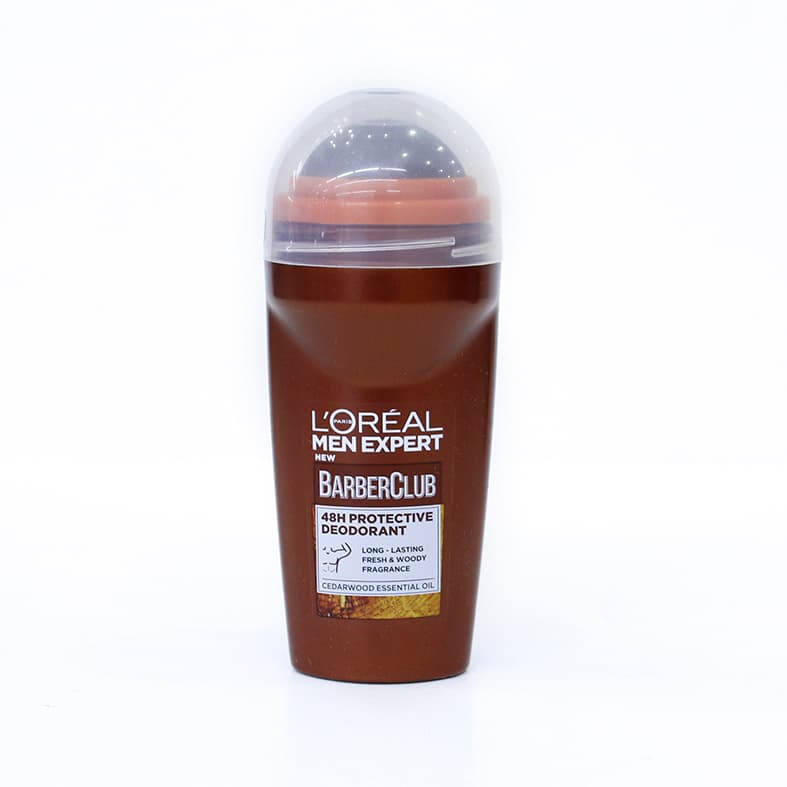 مام رول لورال(فرانسه اورجینال)مدل باربر کلاب LOreal Barber Club حجم 50 میلی لیتر