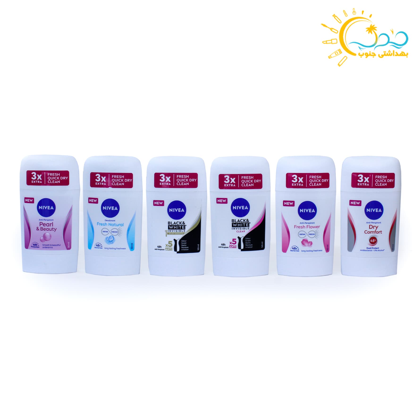 مام استیکی زنانه نیوا Nivea (12عددی) — تصویر ۳