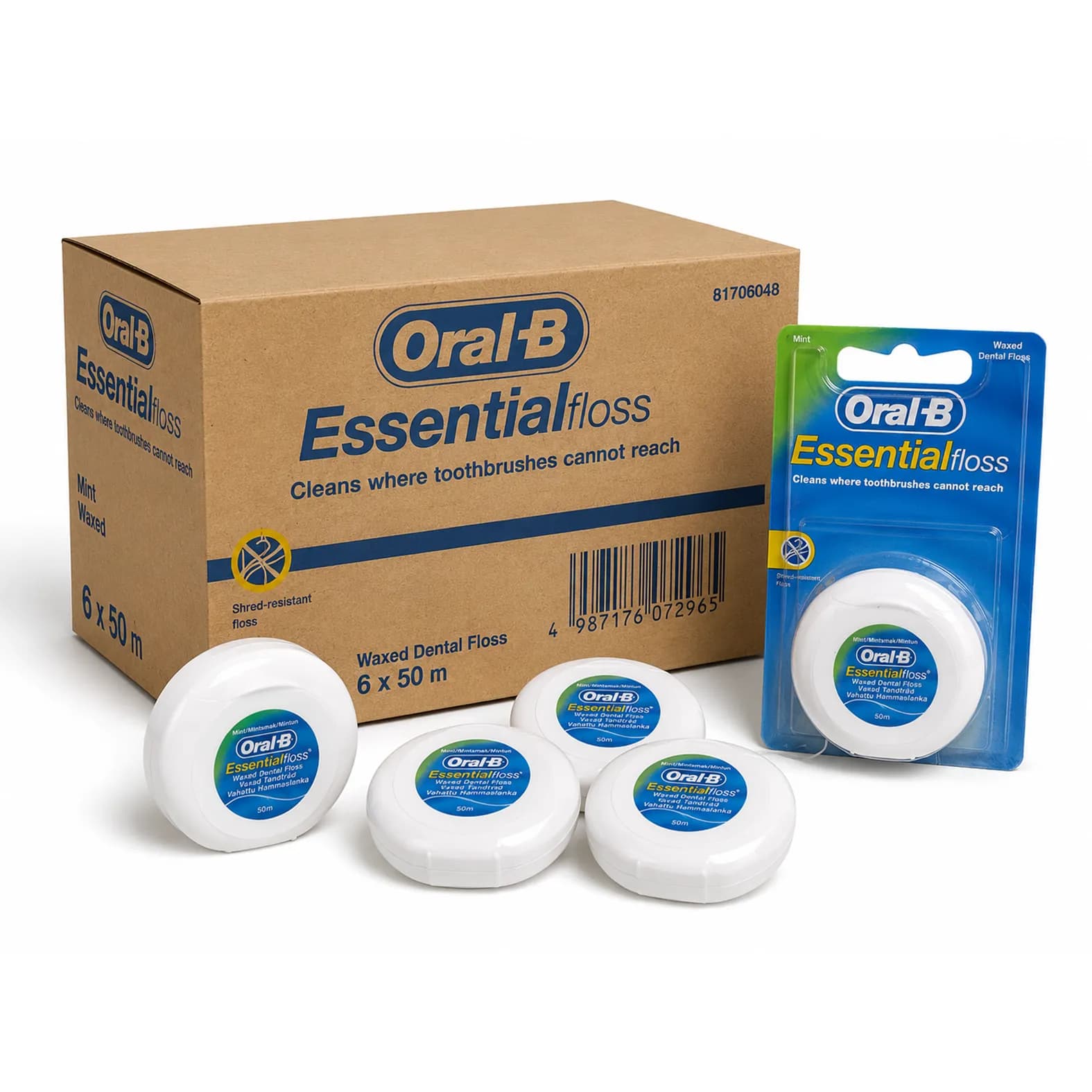 نخ دندان اورال بی Oral_b essential | تعداد 12 عدد — تصویر ۲