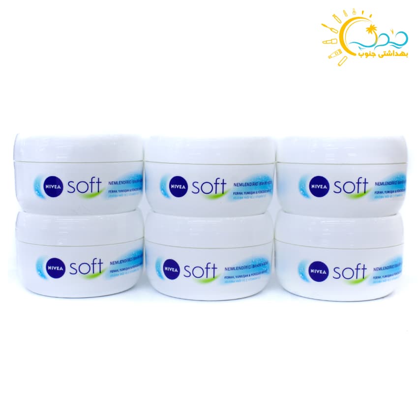 کرم مرطوب کننده نیوا مدل soft کاسه ای 300 میل (12عددی)