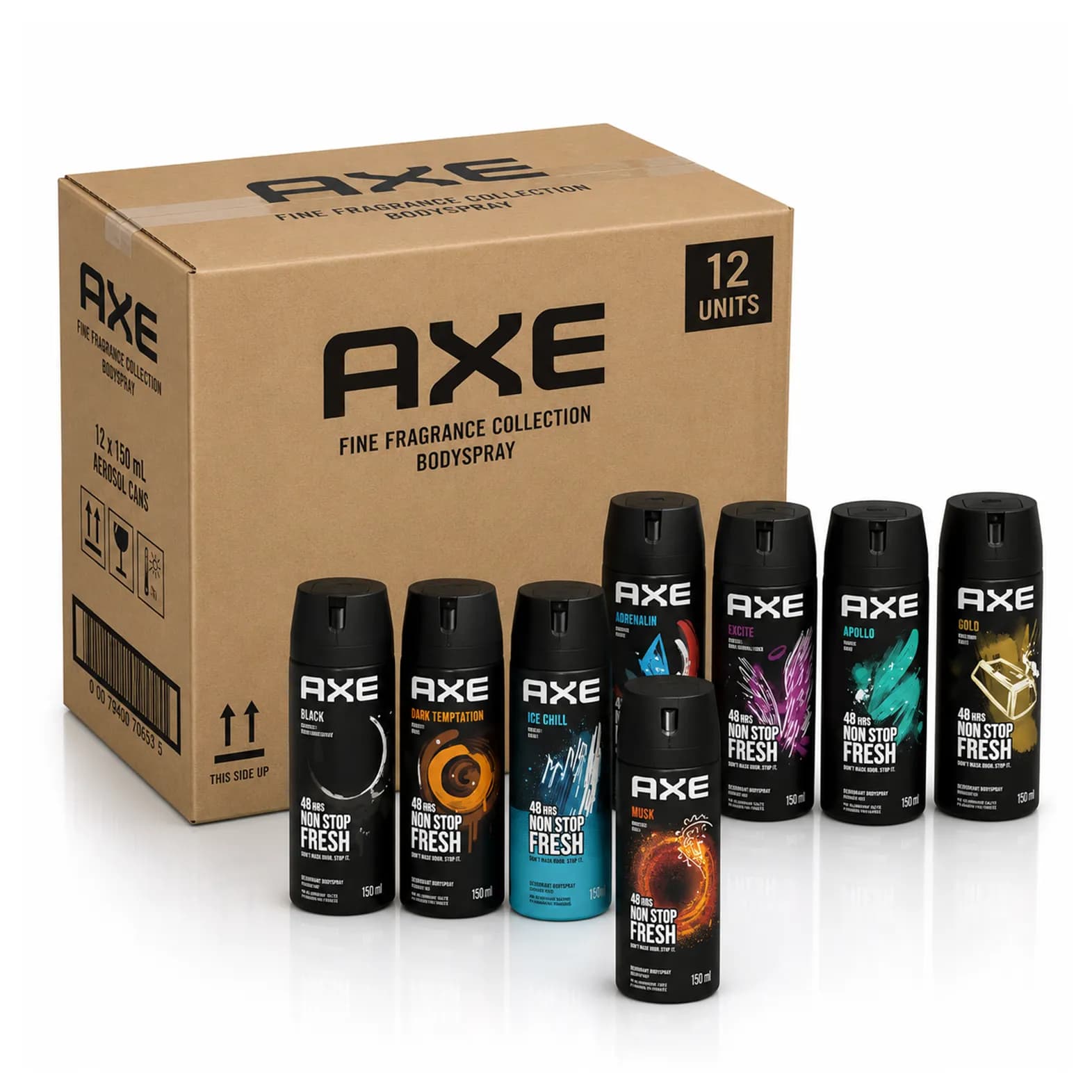 اسپری بدن آکس Axe حجم 150 میل (12عددی) — تصویر ۲