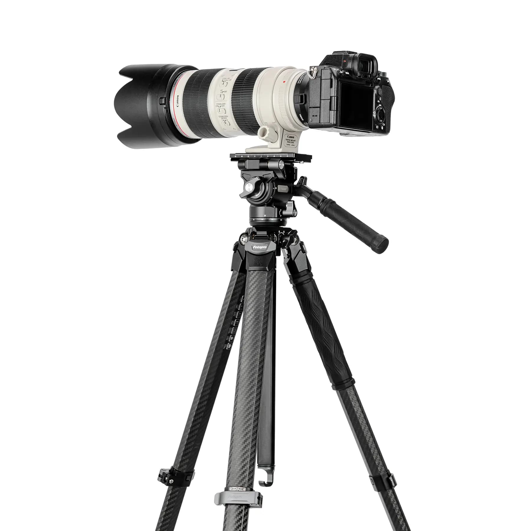 سه پایه دوربین فوتوپرو Fotopro Origin Plus Video — تصویر ۶