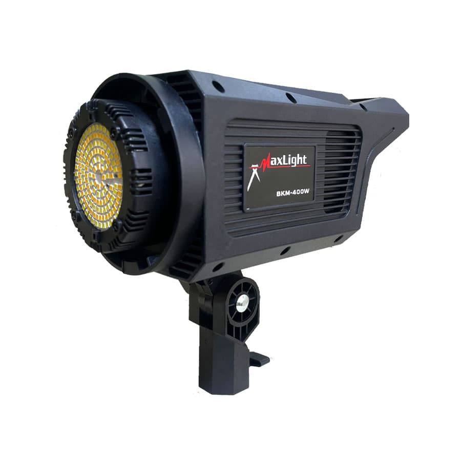 کیت ویدیو لایت BKM-400 با میکروفون و نور رنگی B-kit28 — تصویر ۳