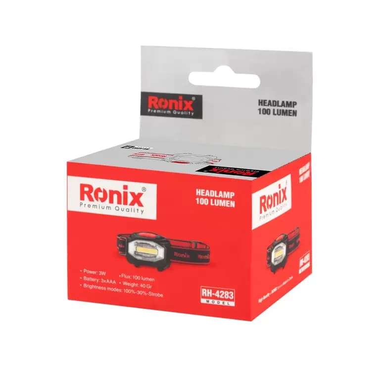 چراغ پیشانی 100 لومن رونیکس مدل RH-4283 — تصویر ۷