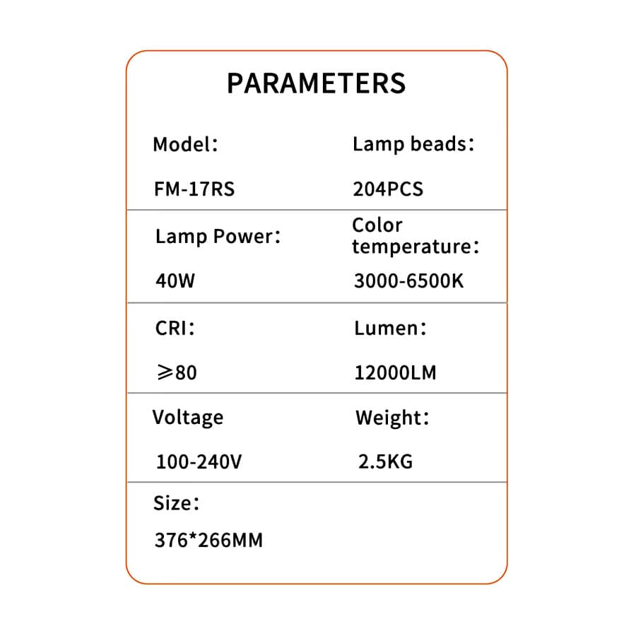 پنل ال ای دی جیماری Jmary FM-17RS LED light — تصویر ۸