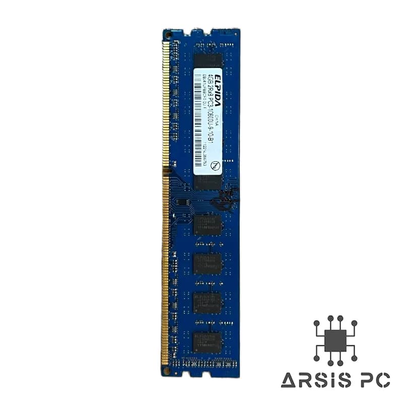 رم کامپیوتر الپیدا تک کاناله مدل EBJ41UF8BCF0-DJ-F فرکانس 1333 مگاهرتز DDR3 تایمینگ CL9 حافظه 4 گیگابایت PC3-10600U