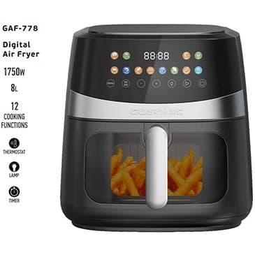 سرخ‌کن ۸ لیتر گوسونیک مدل GAF-778 — تصویر ۱۱