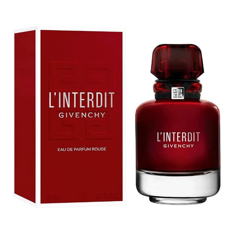 عطر ادکلن جیونچی له اینتردیت ادو پرفیوم رژ اصل | Givenchy L’Interdit EDP Rouge 80 ml — تصویر ۱۱