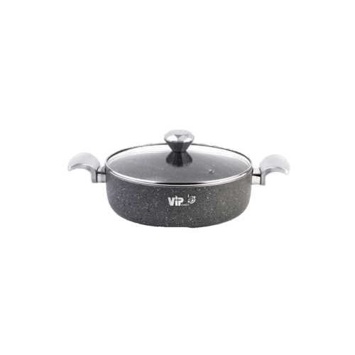 ماهیتابه تک دورو گرانیت vip مدل روناک سایز 26