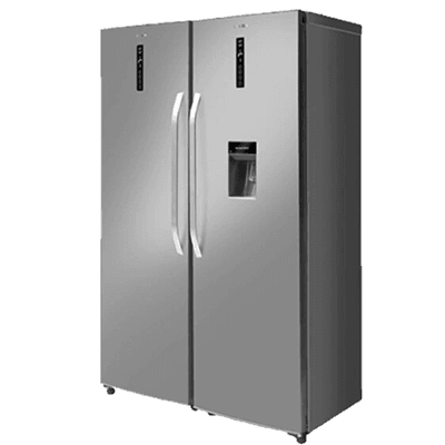 یخچال فریزر دوقلو سوزوکی مدل ROG373DSIR-FOG330DSIR/ICE استیل