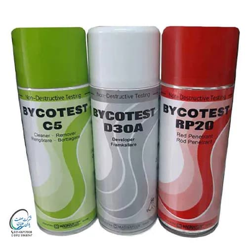 ست اسپری بازرسی جوش PT-BYCOTEST — تصویر ۳