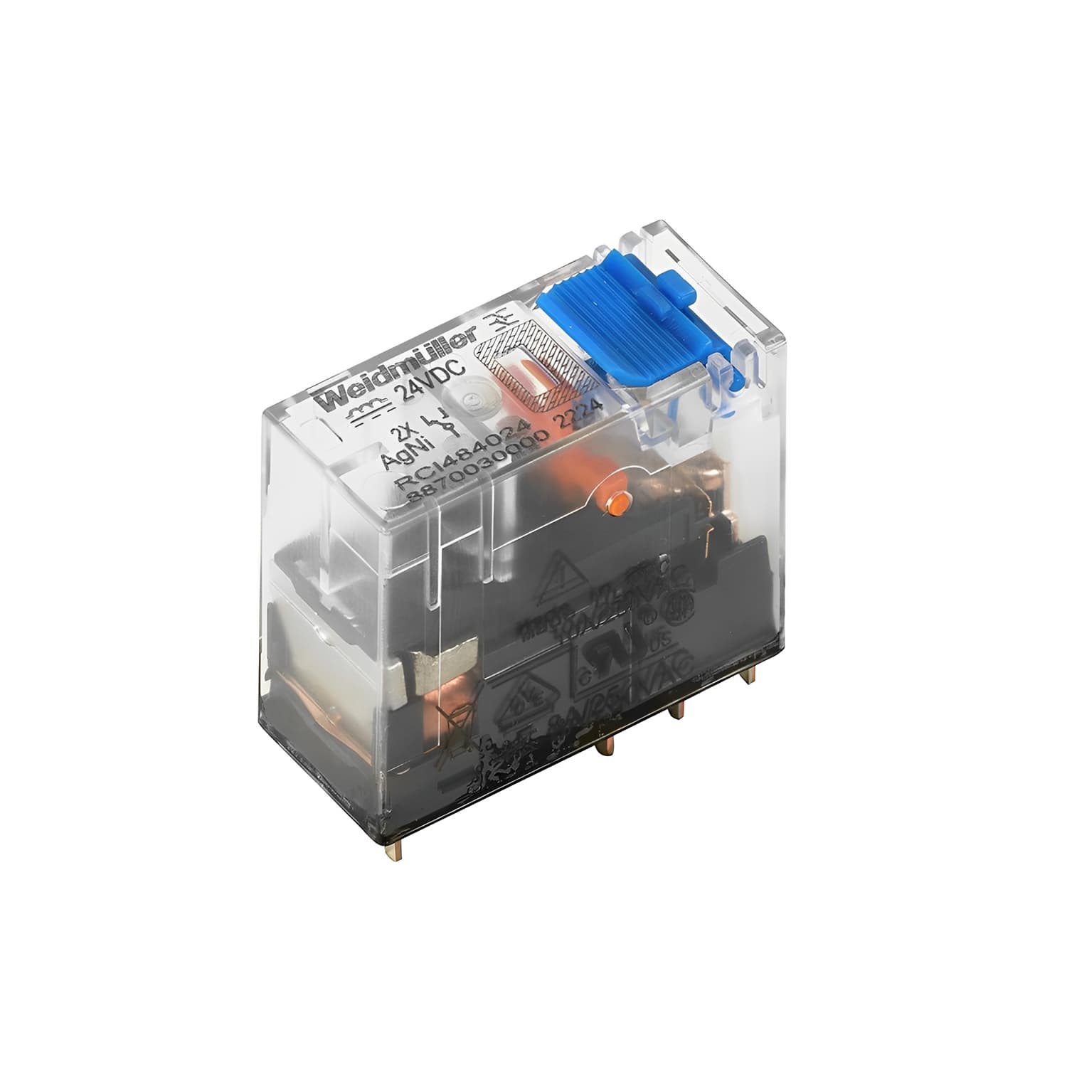 رله شیشه ای وایدمولر RCI 24VDC 1CO (RCI374AC4)