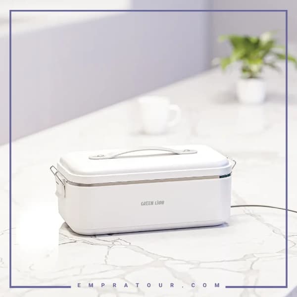 ظرف غذای گرم کن دار گرین لاین GNGB20LBXWH — تصویر ۳