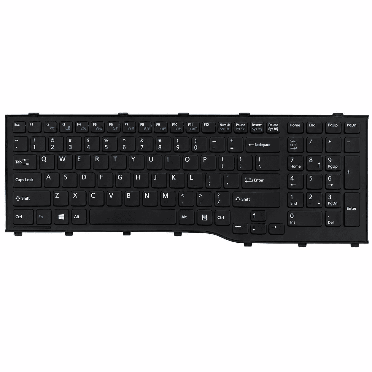 کیبرد لپ تاپ فوجیتسو Keyboard Fujitsu Lifebook AH532 — تصویر ۶