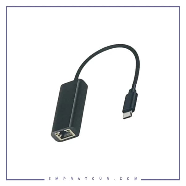 تبدیل USB-C به LAN کوتتسی مدل 100M-83002 — تصویر ۴
