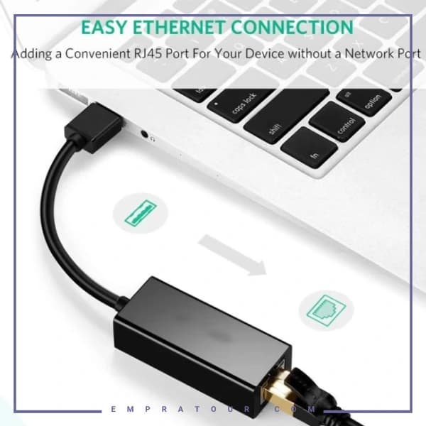 تبدیل USB-C به LAN کوتتسی مدل 100M-83002 — تصویر ۶