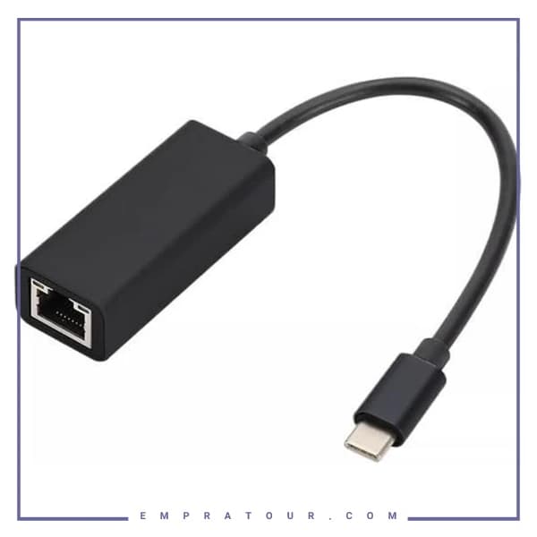تبدیل USB-C به LAN کوتتسی مدل 100M-83002