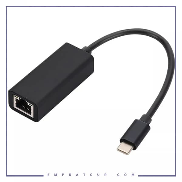 تبدیل تایپ سی به LAN سرعت 1000M کوتسی مدل 1000M-83002