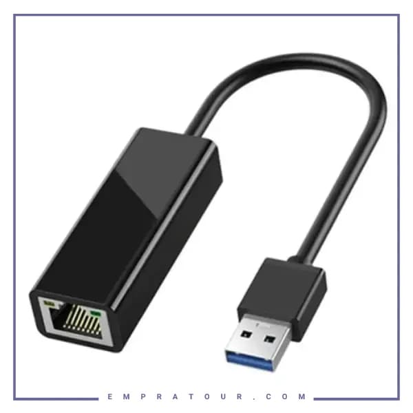 تبدیل USB-A به RJ45 کوتسی 83001-1000M — تصویر ۲