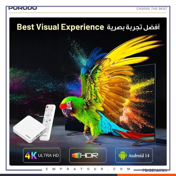 اندروید باکس 4K پرودو PDH96MAXWH — تصویر ۶