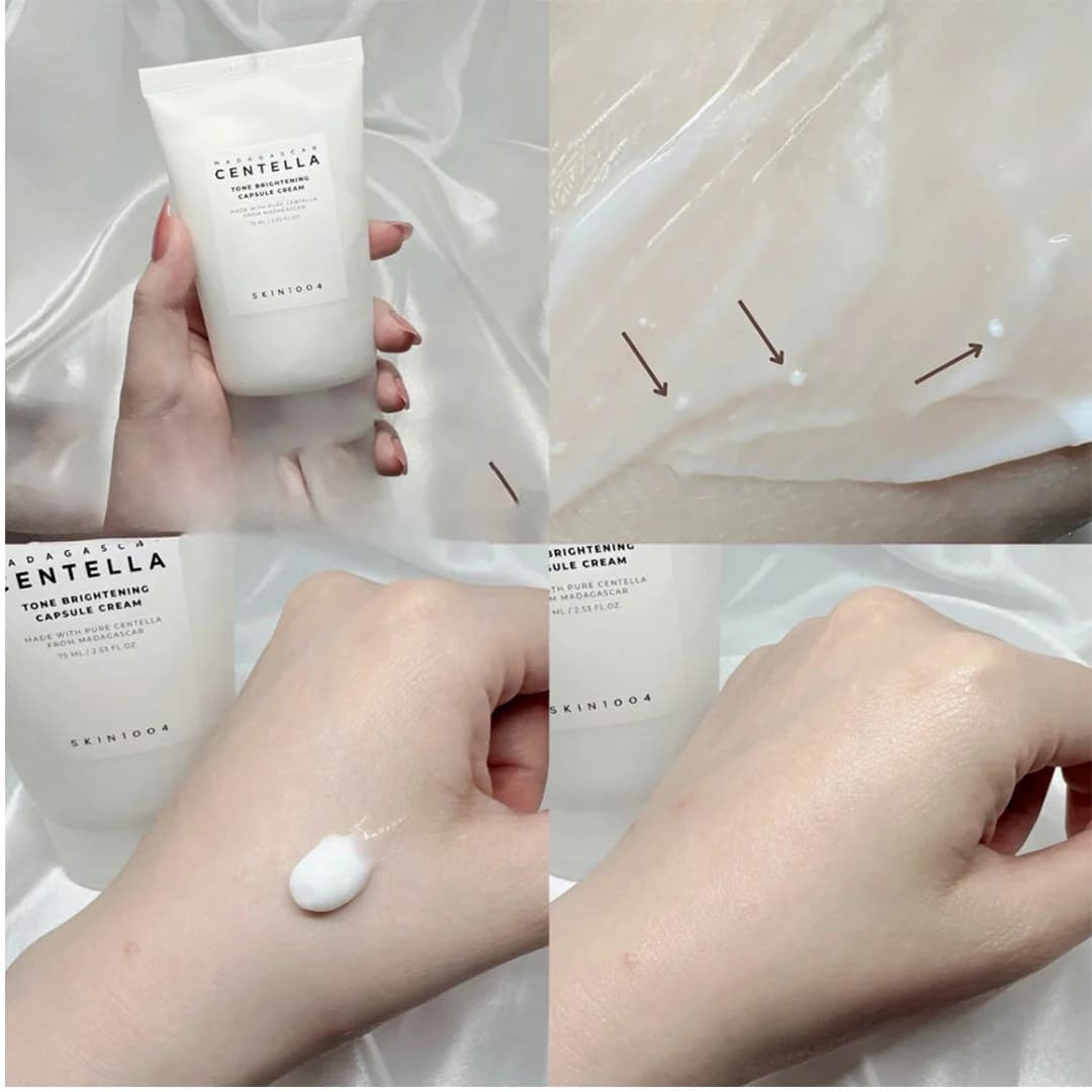 کرم مرطوب کننده و روشن کننده سنتلا Centella حجم 75 میل — تصویر ۳
