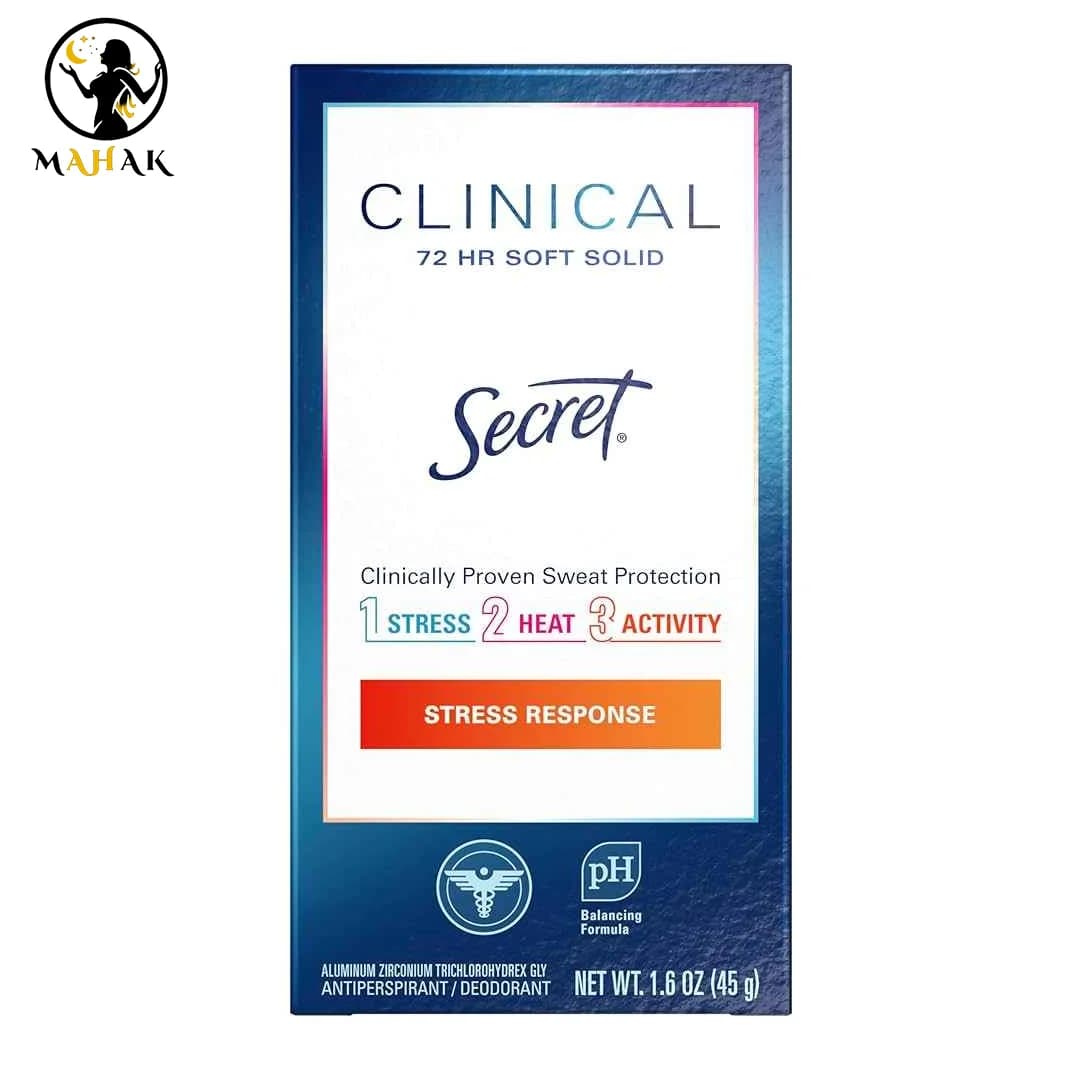 مام کرمی ضد تعریق سکرت کلینیکال مدل Stress Response حجم 45 گرم — تصویر ۳