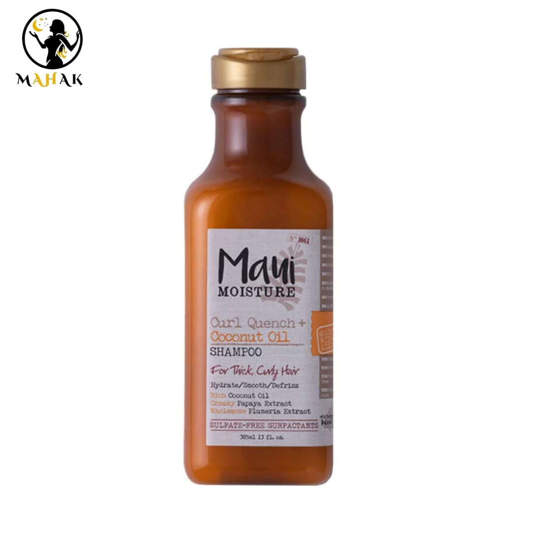 شامپو مائویی موی فر coconut oil بدون سولفات 385 میل — تصویر ۳