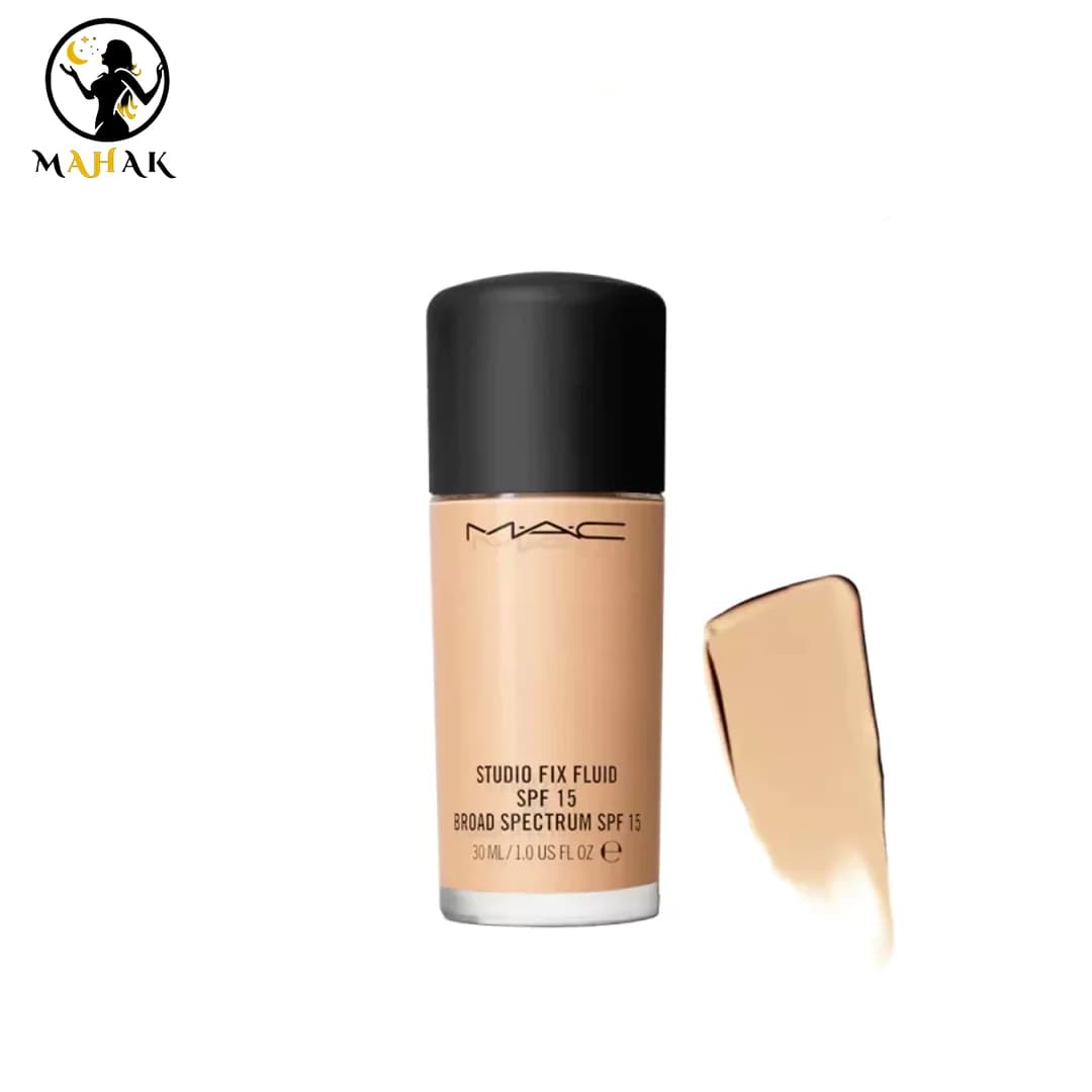 کرم پودر فلوئید استودیو فیکس مک MAC Studio Fix Fluid Cream Foundation SPF15 NC25