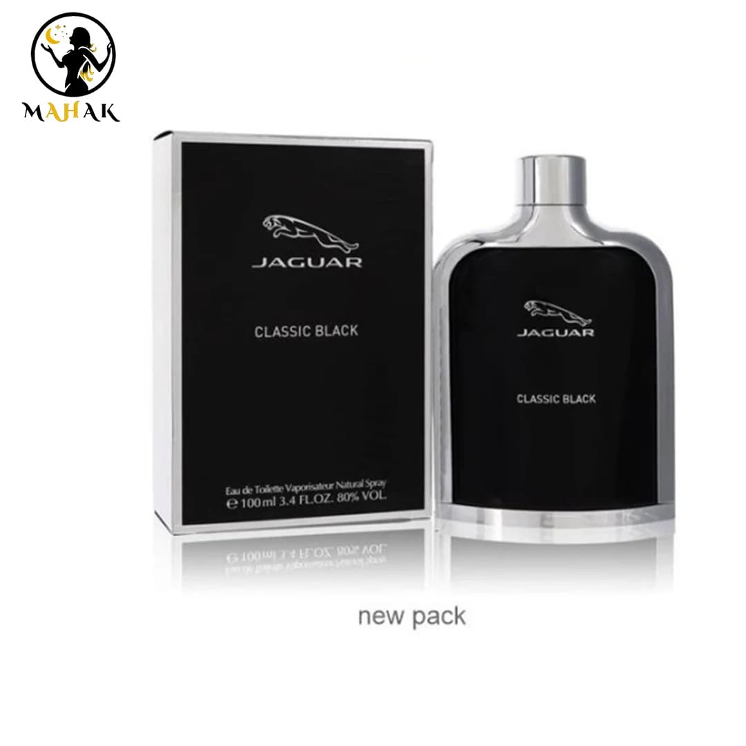 عطر ادکلن جگوار کلاسیک بلک (جگوار مشکی) اورجینال 100میل | Jaguar Classic Black