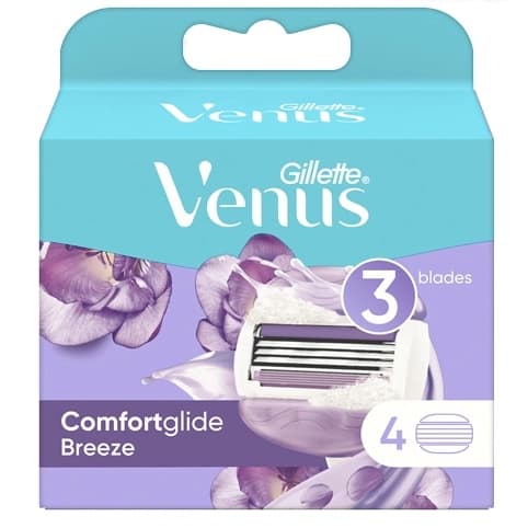 تیغ یدک ژیلت ونوس بریز Venus ComfortGlide Breez — تصویر ۴