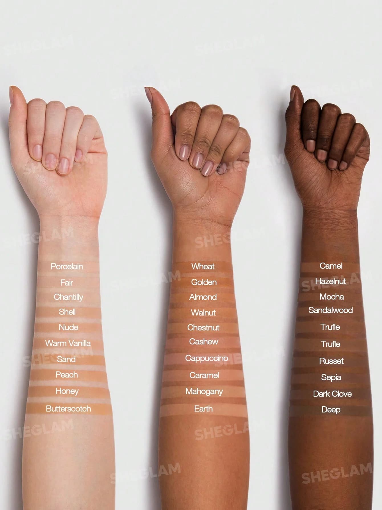 کرم پودر شیگلم مات Sheglam Complexion Pro Matte Foundation — تصویر ۹