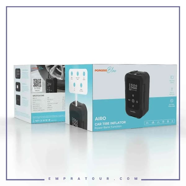 پمپ باد لاستیک خودرو پرودو PB905ABK — تصویر ۹