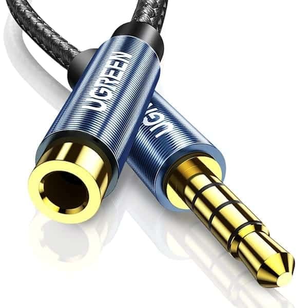 کابل افزایش طول استریو 3.5mm male به 3.5mm female یوگرین مدل AV118 — تصویر ۲